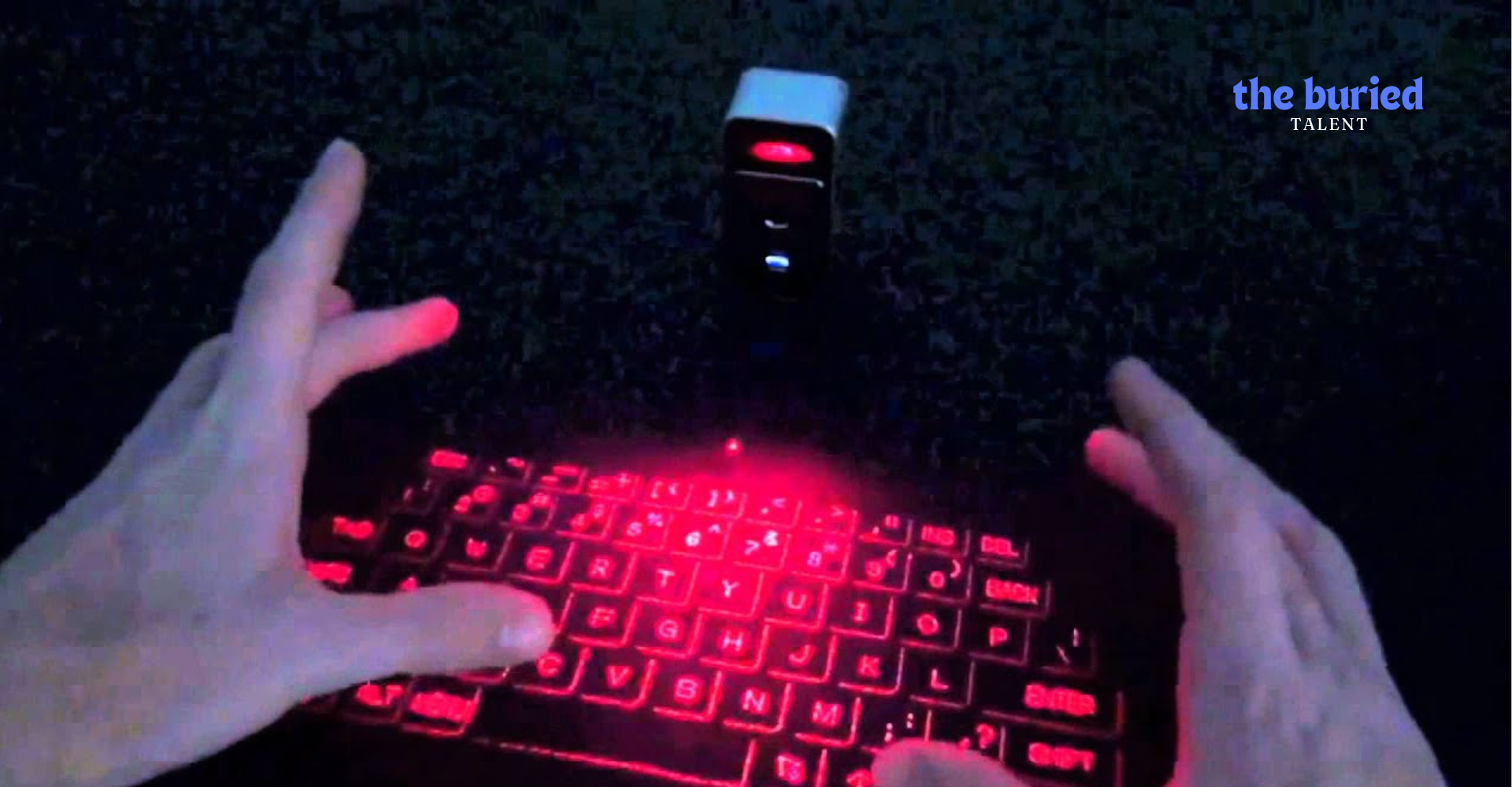 Keyboard Proyektor Ngetik di Meja Kosong, Tetap Jalan!